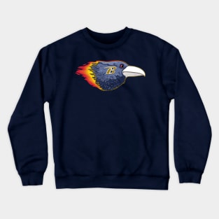 Baltimore ravens fire Crewneck Sweatshirt